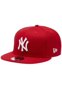 New Era - Czapka z daszkiem męska New York Yankees MLB 9FIFTY Cap. Kolor: czerwony. Materiał: bawełna