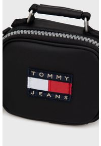 Tommy Jeans Torebka kolor czarny. Kolor: czarny. Rodzaj torebki: na ramię