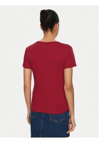 Hugo - HUGO T-Shirt Deloris 50512002 Czerwony Regular Fit. Kolor: czerwony. Materiał: bawełna #3