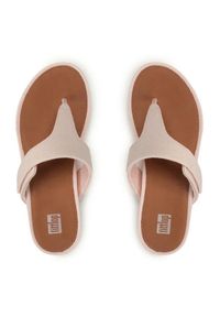 FIT FLOP - Sandały damskie FITFLOP Gracie. Kolor: różowy. Materiał: skóra ekologiczna, materiał. Styl: sportowy #1