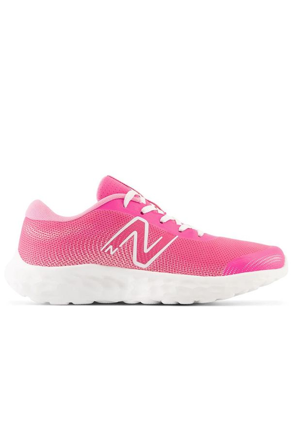 Buty New Balance GP520PK8 - różowe. Kolor: różowy. Materiał: guma, syntetyk, materiał. Szerokość cholewki: normalna. Sport: fitness