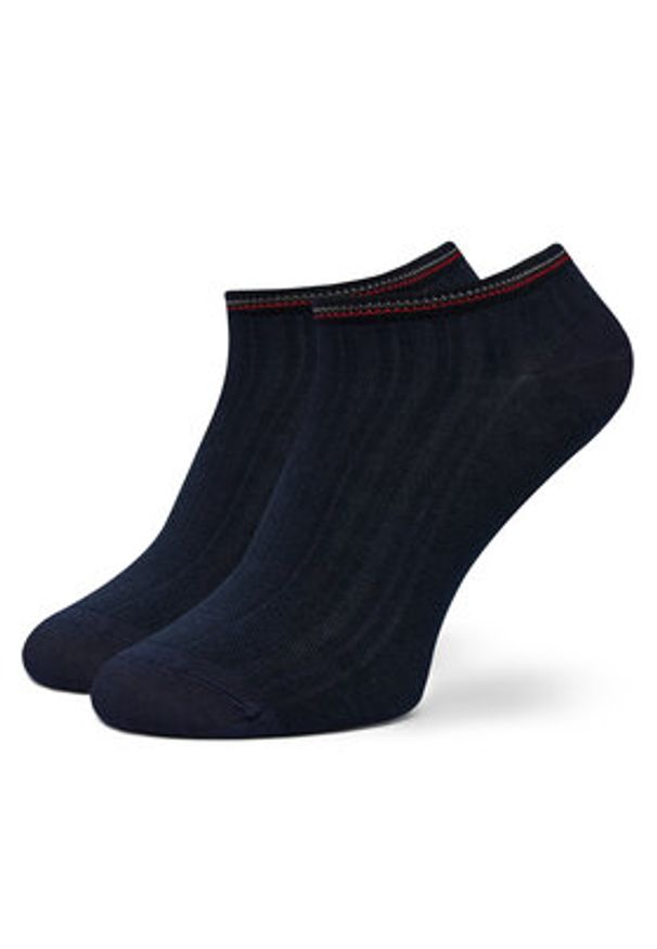 TOMMY HILFIGER - Tommy Hilfiger Skarpety krótkie 701233234 Granatowy. Kolor: niebieski. Materiał: wiskoza