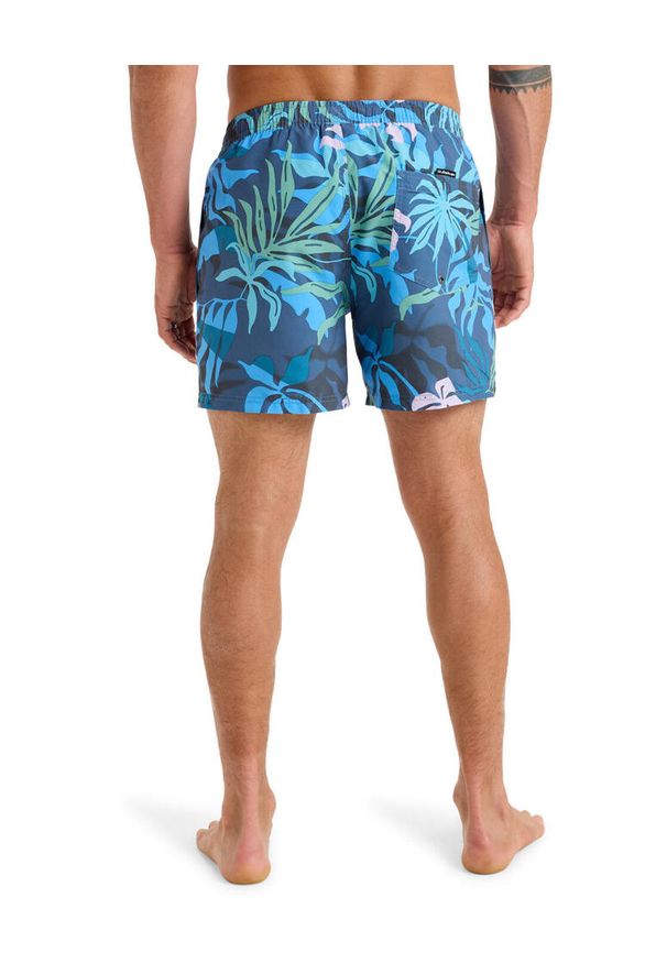 Quiksilver - Szorty kąpielowe EVERYDAY STRAIGHT 15" Niebieski Mężczyźni. Kolor: niebieski. Materiał: poliester, materiał. Styl: sportowy