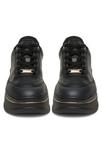 DeeZee Sneakersy AM25234 Czarny. Kolor: czarny. Materiał: syntetyk, materiał