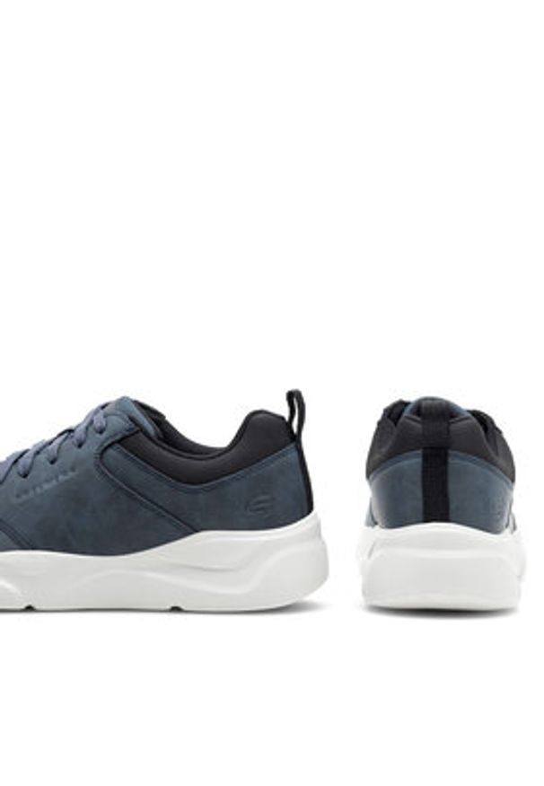 skechers - Skechers Sneakersy LIBRATION 8790157 NVY Granatowy. Kolor: niebieski. Materiał: syntetyk