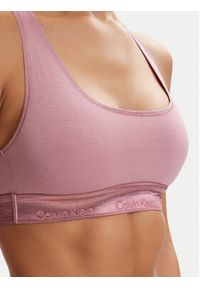 Calvin Klein Underwear Biustonosz top LV00QF8869 Różowy. Kolor: różowy. Materiał: bawełna #3
