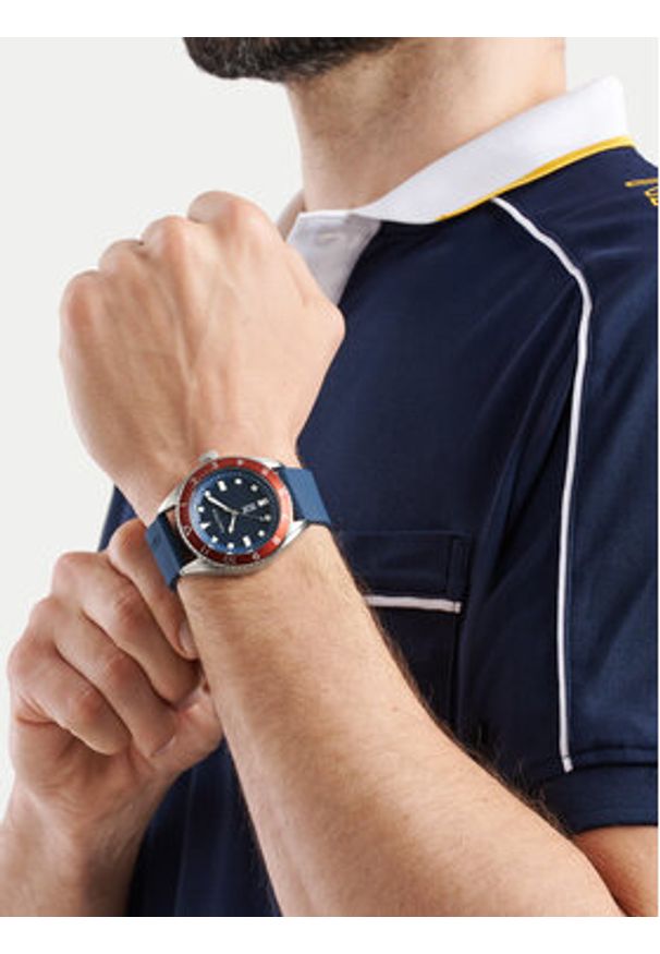 Nautica Zegarek Finn World NAPFWF404 Niebieski. Kolor: niebieski