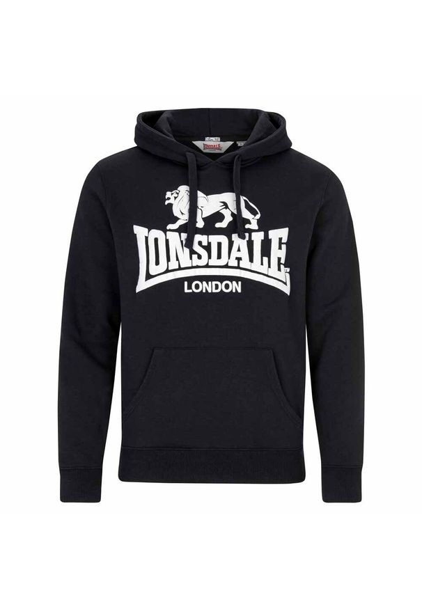 Bluza z kapturem Lonsdale Go Sport 2. Typ kołnierza: kaptur. Kolor: czarny