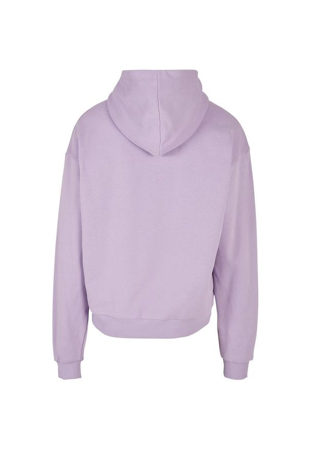 BUILD YOUR BRAND - Bawełniana Bluza Z Kapturem Dla Dorosłych Unisex Ultra Heavyweight Boxy Hoodie. Typ kołnierza: kaptur. Kolor: czerwony, wielokolorowy, różowy. Materiał: bawełna