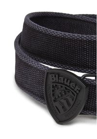 Blauer Pasek Męski S5SHIL02/BEL Czarny. Kolor: czarny. Materiał: materiał
