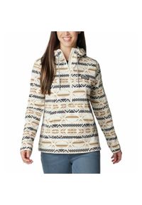 columbia - Bluza Turystyczna z kapturem Damska Columbia Sweater Weather Hooded Pullover. Typ kołnierza: kaptur. Kolor: beżowy