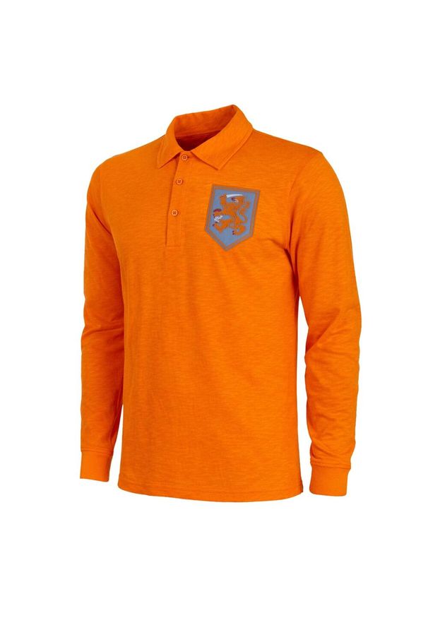 COPA FOOTBALL - Retro koszulka piłkarska z sezonu 1959 Holland. Kolor: żółty, pomarańczowy, wielokolorowy. Sezon: lato. Sport: piłka nożna