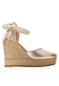 Espadryle Genuins. Kolor: złoty #1