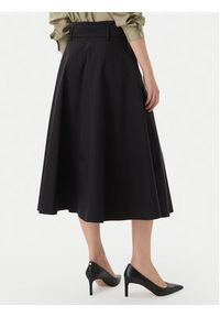 Marella Spódnica trapezowa Tappeto 2613101101 Czarny Regular Fit. Kolor: czarny. Materiał: bawełna #5