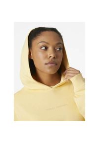 Bluza sportowa damska Helly Hansen 53981369. Typ kołnierza: kaptur. Kolor: żółty