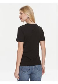 Guess T-Shirt Eleanora V4RI10 K8HM4 Czarny Regular Fit. Kolor: czarny. Materiał: bawełna #4