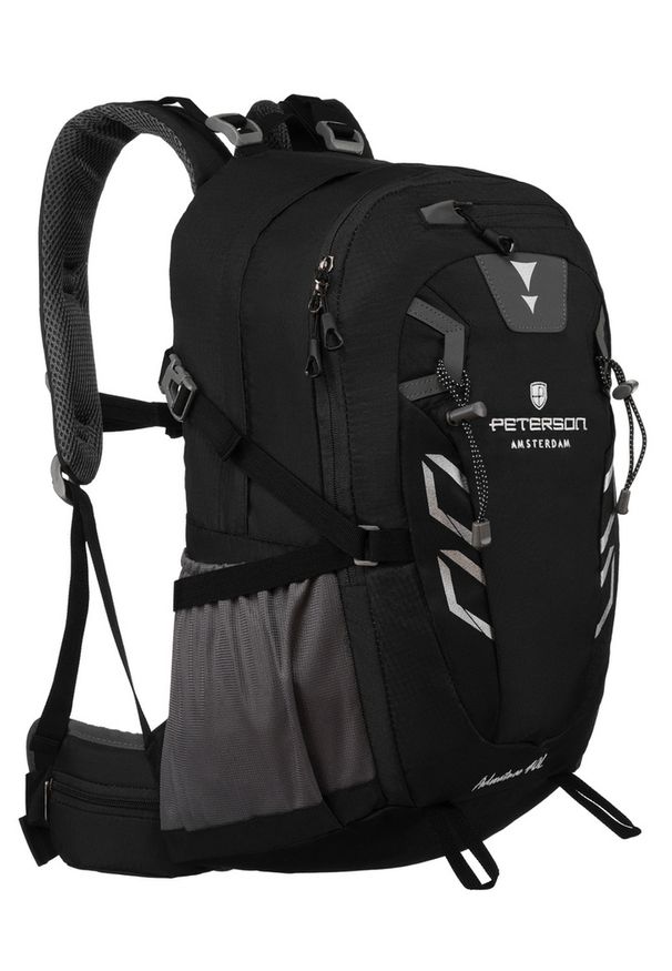 Plecak trekkingowy Peterson PTN JPS-01 czarny. Kolor: czarny