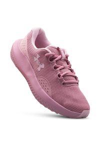 Under Armour - Buty do biegania damskie UNDER ARMOUR Surge 4. Kolor: różowy, czerwony. Materiał: tkanina. Sport: bieganie #1
