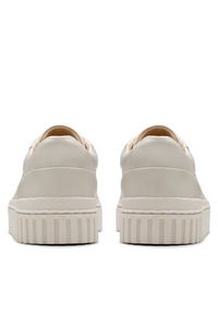 Clarks Sneakersy Mayhill Bay 26181207 Biały. Kolor: biały. Materiał: skóra