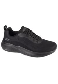 skechers - Buty do chodzenia męskie Skechers Bobs Infinity. Kolor: czarny. Materiał: materiał, syntetyk. Szerokość cholewki: normalna. Sport: turystyka piesza