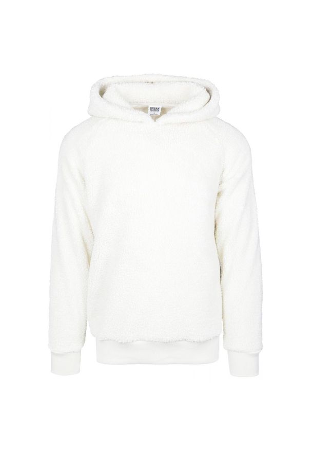 Urban Classics - Bluza z kapturem Urban Classic sherpa. Typ kołnierza: kaptur. Kolor: biały