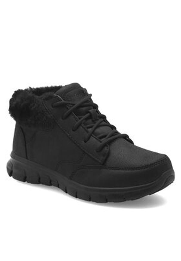 skechers - Skechers Sneakersy 167258 BBK Czarny. Kolor: czarny. Materiał: materiał