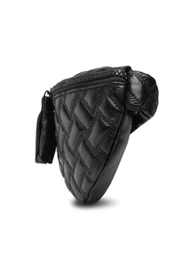 Kurt Geiger Saszetka nerka Kensington Drench Belt Bag 9317000109 Czarny. Kolor: czarny. Materiał: skóra