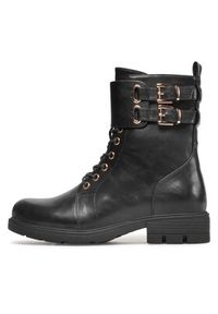 DeeZee Botki WS2167-06 Czarny. Kolor: czarny. Materiał: skóra