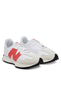 New Balance Sneakersy U327SKA Biały. Kolor: biały. Materiał: skóra, zamsz #4