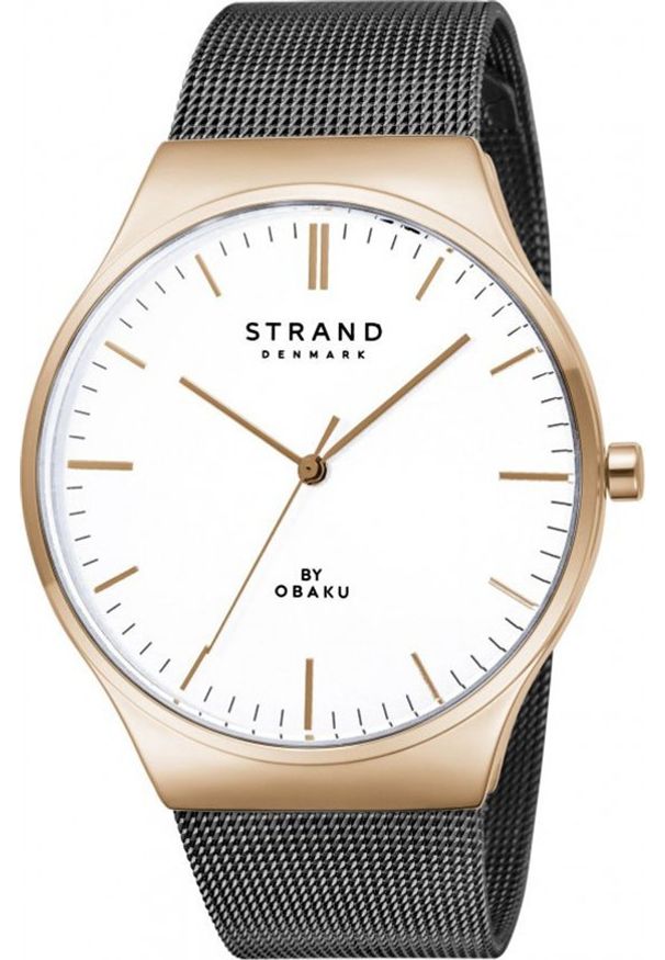 Zegarek Strand Zegarek damski Strand S717LXVWMB czarny. Kolor: czarny