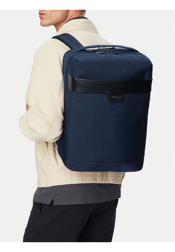 Gino Rossi - GINO ROSSI Plecak CEO-GIN-KL-001-09 Granatowy. Kolor: niebieski. Materiał: materiał