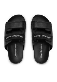 Calvin Klein Jeans Klapki Comfort Sandal 1 YW0YW00597 Czarny. Kolor: czarny. Materiał: skóra #3