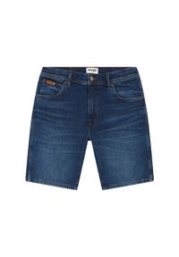 Wrangler - WRANGLER TEXAS SHORTS MĘSKIE SZORTY JEANSOWE JEANSY SPODENKI BLUE SOUL 112350657 W11C017997 #5