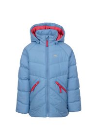 TRESPASS - Kurtka Ocieplana Dziecięca Annah. Kolor: niebieski. Materiał: puch. Styl: sportowy #1