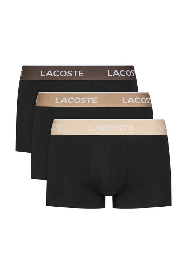 Lacoste Komplet 3 par bokserek 5H1297 Kolorowy. Materiał: bawełna. Wzór: kolorowy