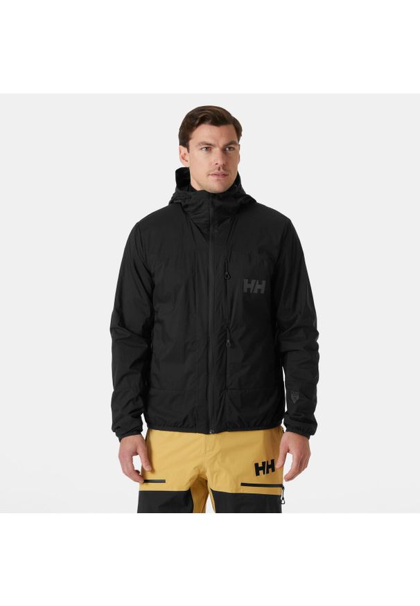 Ocieplana, wodoodporna kurtka z kapturem Helly Hansen Odin Bc Lt. Typ kołnierza: kaptur. Kolor: czarny