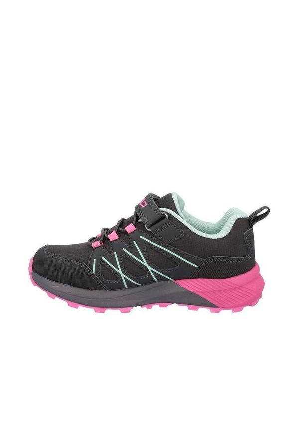 Buty turystyczne dziecięce CMP Kids Hulysse WP Shoe. Kolor: wielokolorowy, różowy, czarny