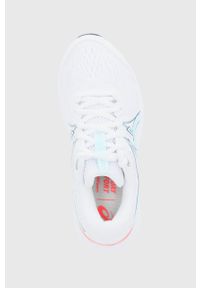 Asics Buty kolor biały. Nosek buta: okrągły. Zapięcie: sznurówki. Kolor: biały. Materiał: guma #3