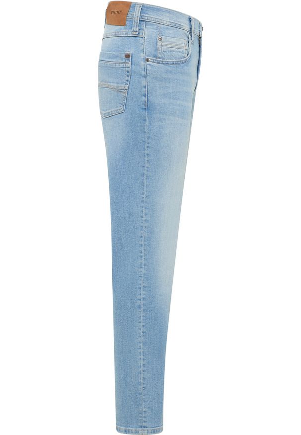 Męskie Spodnie Jeansowe Mustang Style Washington Straight Denim Blue 1014877 5000 313