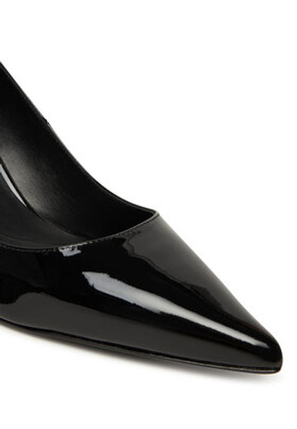 BOSS Szpilki Gracey 50552759 Czarny. Kolor: czarny. Materiał: skóra, lakier. Obcas: na szpilce