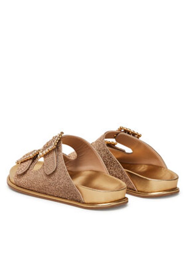 LE SILLA - Le Silla Klapki 3771D040MIPPSTD Złoty. Kolor: złoty. Materiał: syntetyk