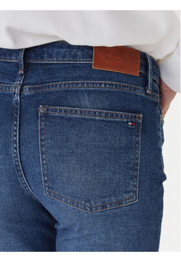 TOMMY HILFIGER - Tommy Hilfiger Jeansy WW0WW46729 Niebieski Bootcut Fit. Kolor: niebieski