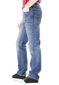 Lee - LEE BLAKE MĘSKIE SPODNIE JEANSOWE WORN BLUE L730DFMY