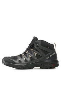 salomon - Salomon Trekkingi X Braze Mid GORE-TEX L47174800 Czarny. Kolor: czarny. Materiał: skóra. Technologia: Gore-Tex. Sport: turystyka piesza #4