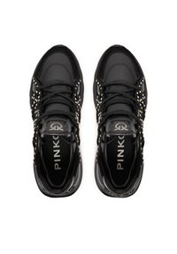 Pinko - PINKO Sneakersy Ariel 28 SS0095E031 Czarny. Kolor: czarny. Materiał: skóra #3