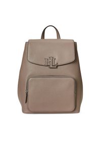 Lauren Ralph Lauren - LAUREN RALPH LAUREN Plecak Medium Cameryn 431969355003 Beżowy. Kolor: beżowy. Materiał: skóra #2