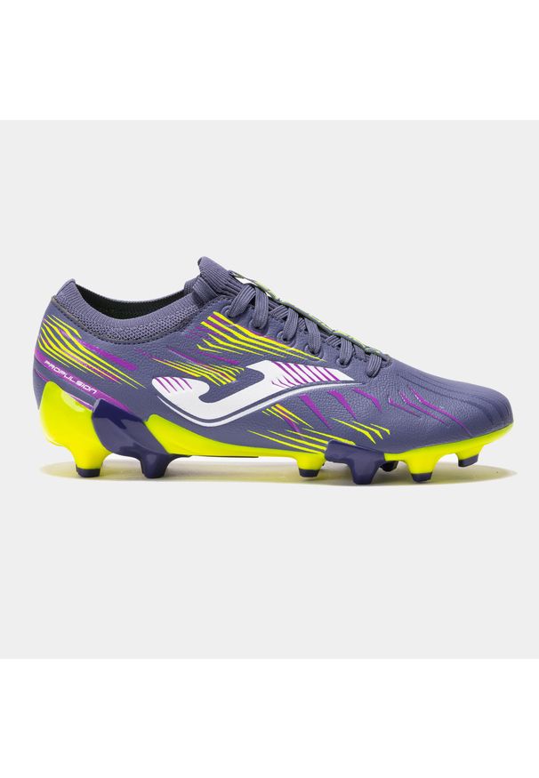 Buty piłkarskie męskie Joma Propulsion Cup FG. Kolor: żółty, wielokolorowy, fioletowy. Sport: piłka nożna