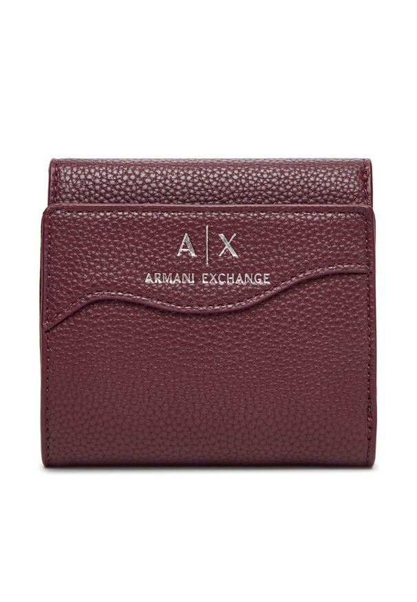Mały Portfel Damski Armani Exchange. Kolor: czerwony