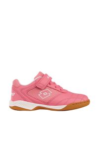 LOTTO - Buty dla dzieci Lotto Whizzer. Kolor: różowy, biały, wielokolorowy. Sport: turystyka piesza