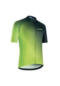 GIST - Koszulka z pełnym zamkiem błyskawicznym Gist Flow. Kolor: żółty. Sport: kolarstwo #1